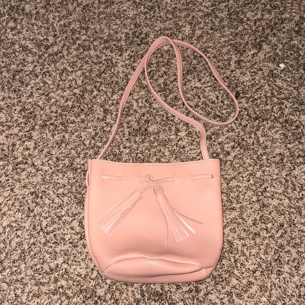 Stylish Pink Kids Crossbody Bag